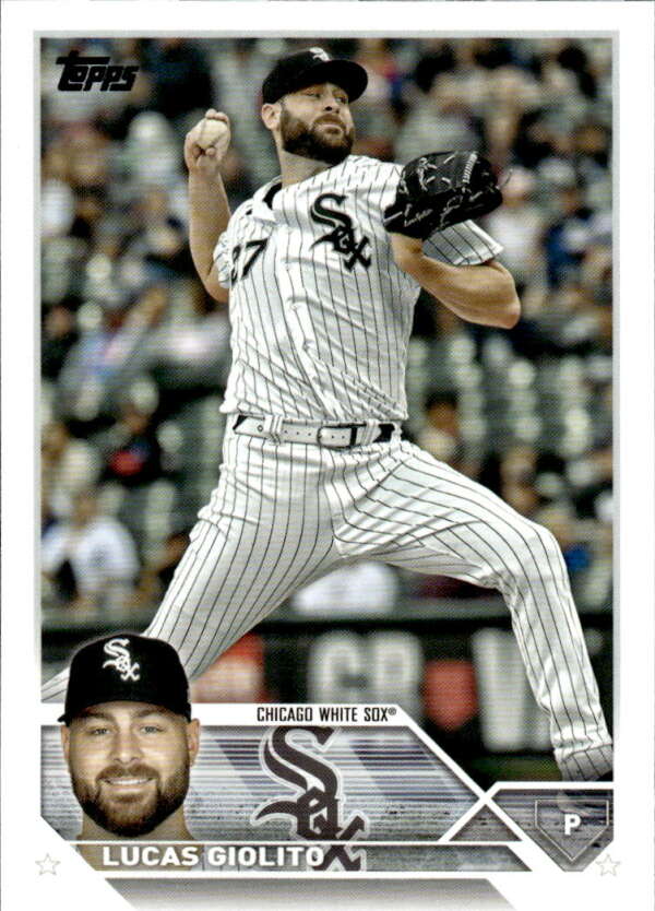 2023 Topps Baseball #142 Lucas Giolito Chicago White Sox Image 1
