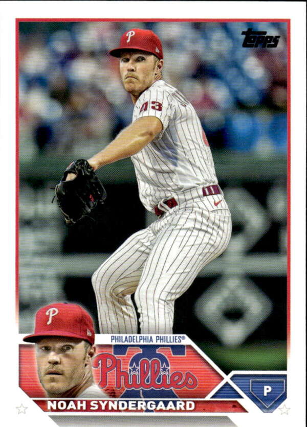 2023 Topps Baseball #145 Noah Syndergaard Philadelphia Phillies Image 1