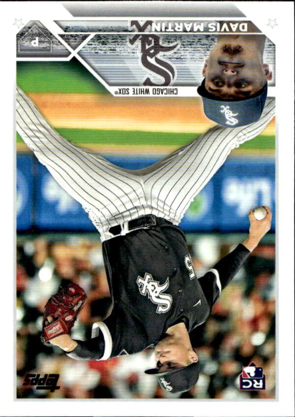 2023 Topps Baseball #188 Davis Martin RC Rookie Chicago White Sox Image 1
