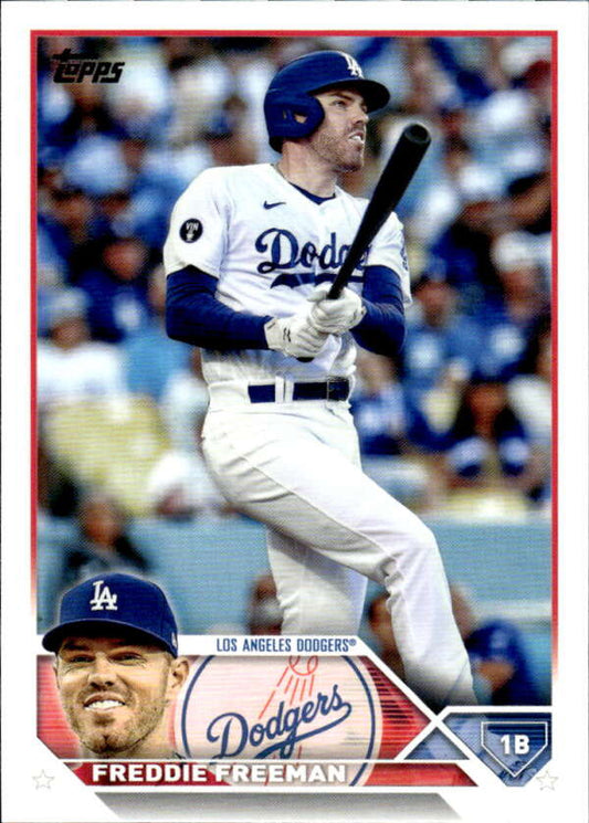 2023 Topps Baseball  #200 Freddie Freeman  Los Angeles Dodgers  Image 1