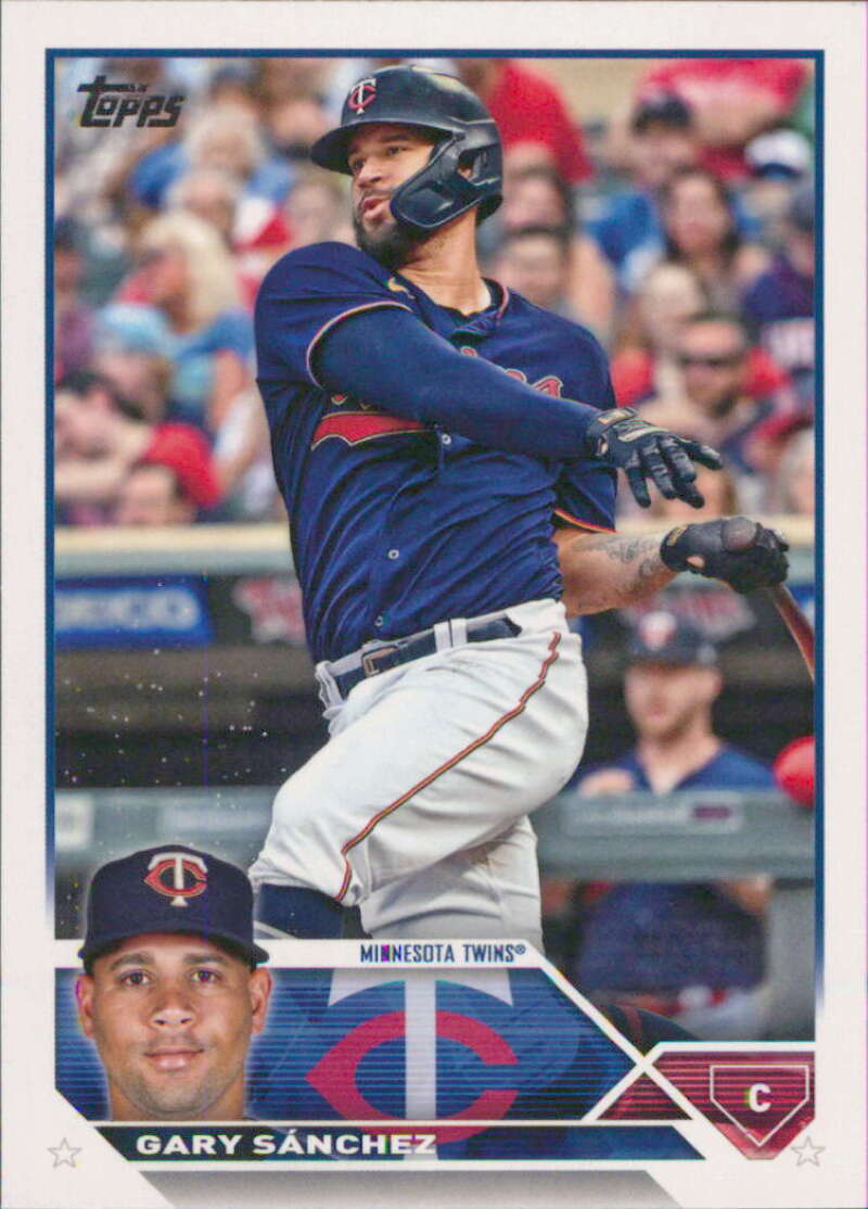 2023 Topps Baseball  #203 Gary Sanchez  Minnesota Twins  Image 1