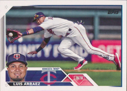 2023 Topps Baseball  #217 Luis Arraez  Minnesota Twins  Image 1