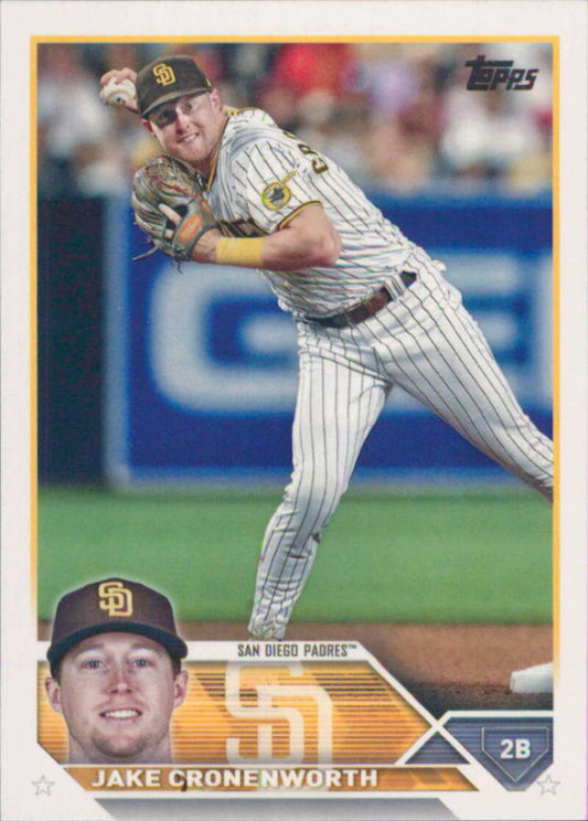 2023 Topps Baseball  #224 Jake Cronenworth  San Diego Padres  Image 1