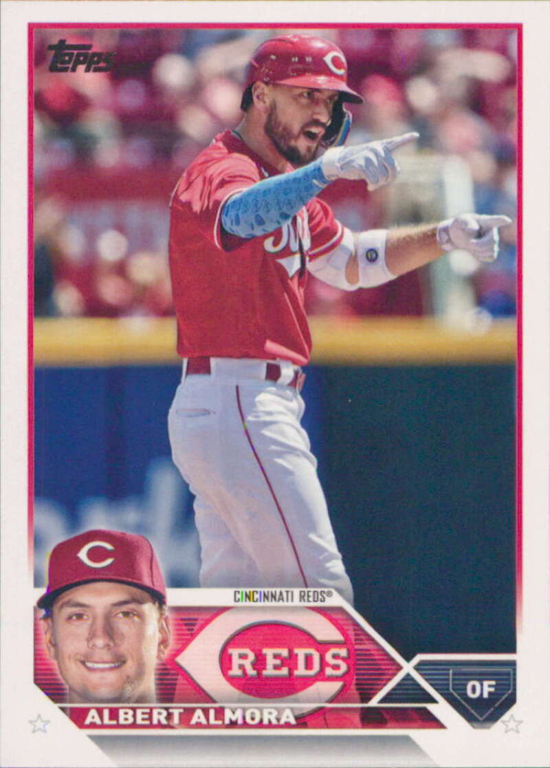 2023 Topps Baseball #230 Albert Almora Cincinnati Reds Image 1