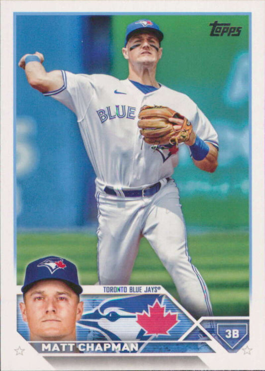 2023 Topps Baseball  #260 Matt Chapman  Toronto Blue Jays  Image 1