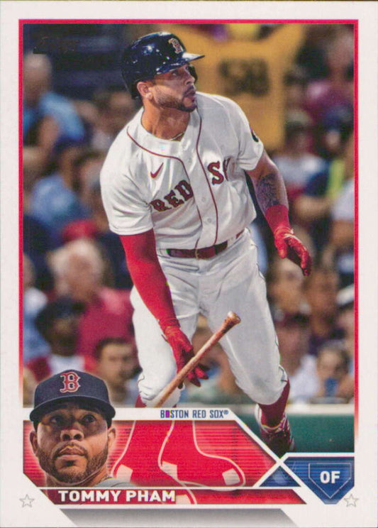 2023 Topps Baseball  #266 Tommy Pham  Boston Red Sox  Image 1
