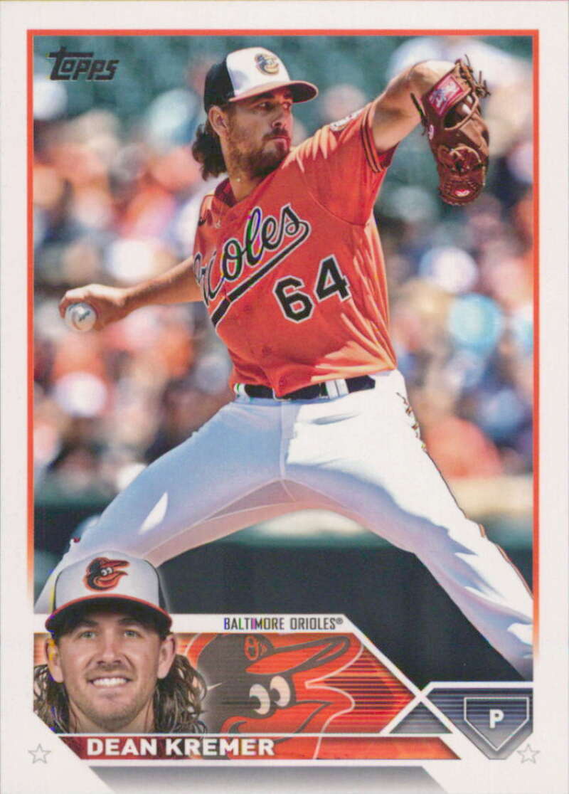 2023 Topps Baseball #267 Dean Kremer Baltimore Orioles Image 1
