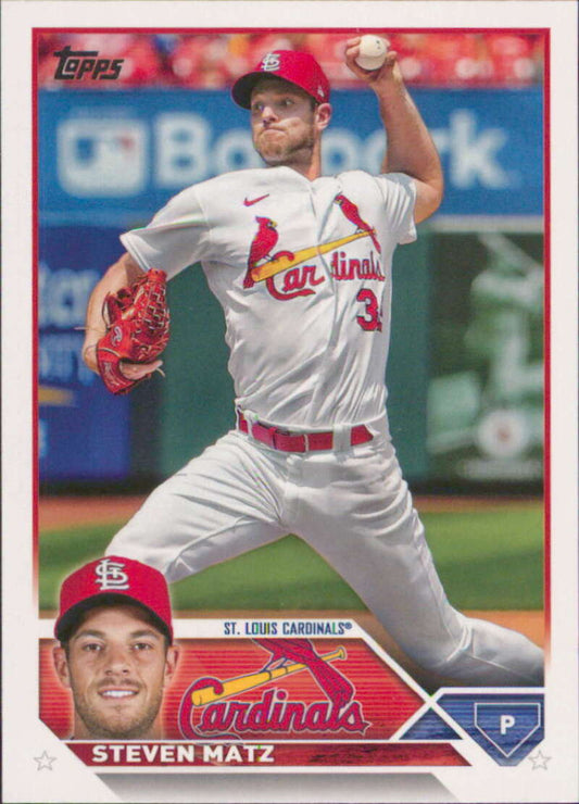 2023 Topps Baseball  #269 Steven Matz  St. Louis Cardinals  Image 1