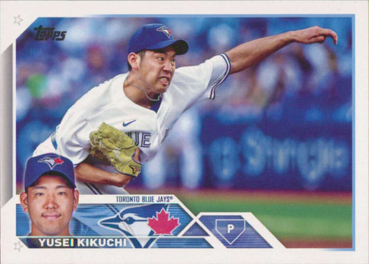 2023 Topps Baseball  #270 Yusei Kikuchi  Toronto Blue Jays  Image 1