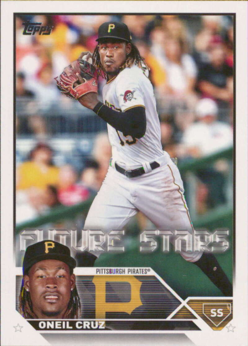 2023 Topps Baseball #285 Oneil Cruz Pittsburgh Pirates Image 1