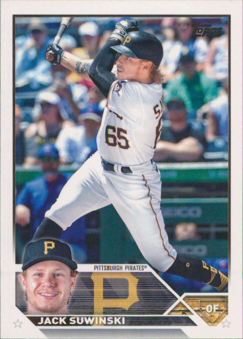 2023 Topps Baseball #288 Jack Suwinski Pittsburgh Pirates Image 1