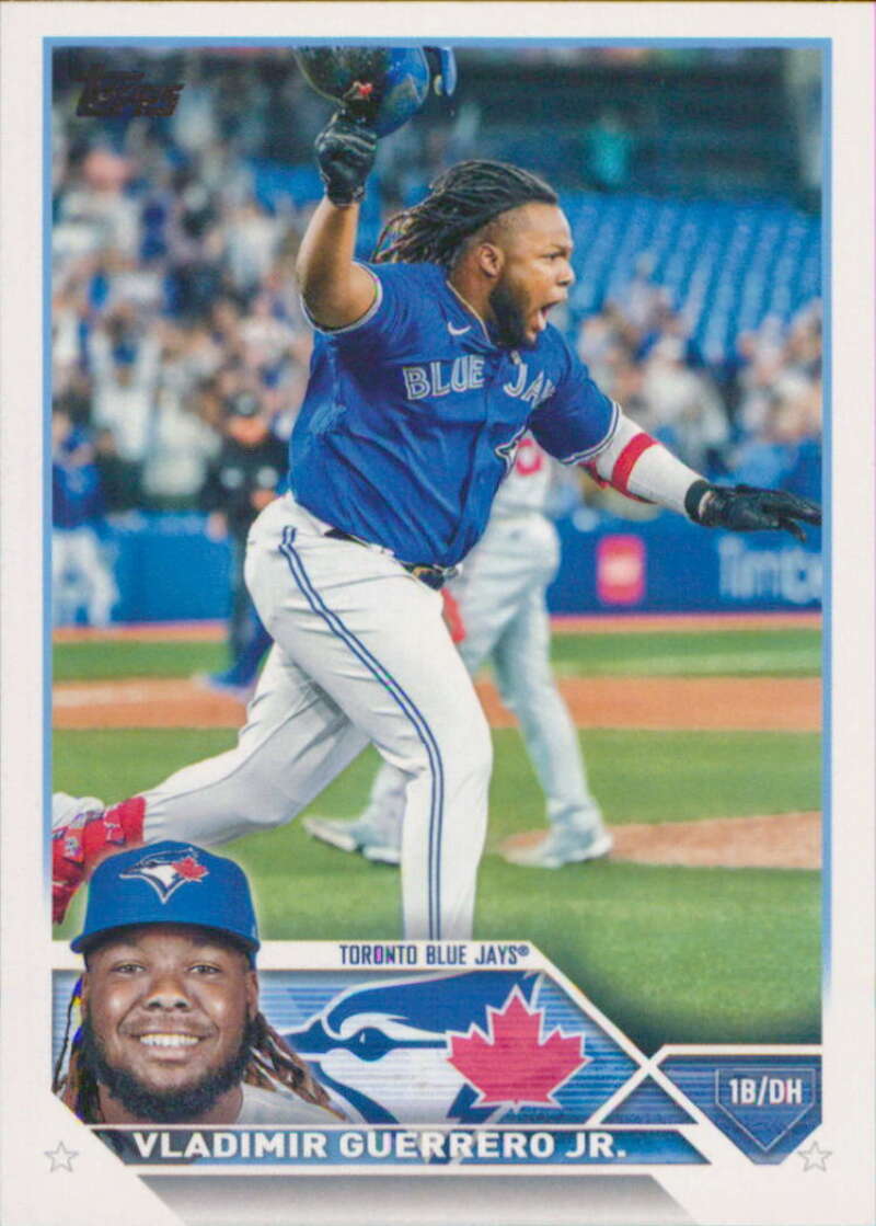 2023 Topps Baseball #300 Vladimir Guerrero Jr. Toronto Blue Jays Image 1