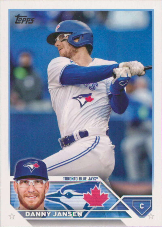 2023 Topps Baseball  #307 Danny Jansen  Toronto Blue Jays  Image 1
