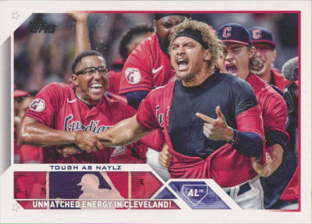 2023 Topps Baseball #310 Josh Naylor Cleveland Guardians Image 1
