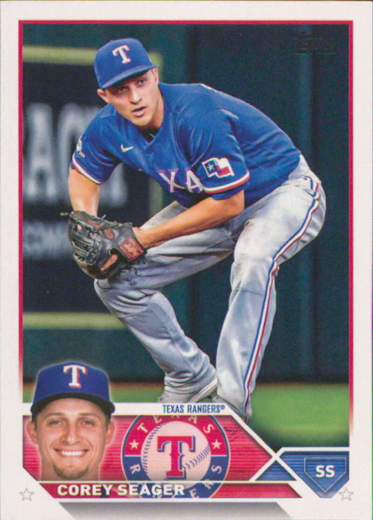 2023 Topps Baseball  #315 Corey Seager  Texas Rangers  Image 1