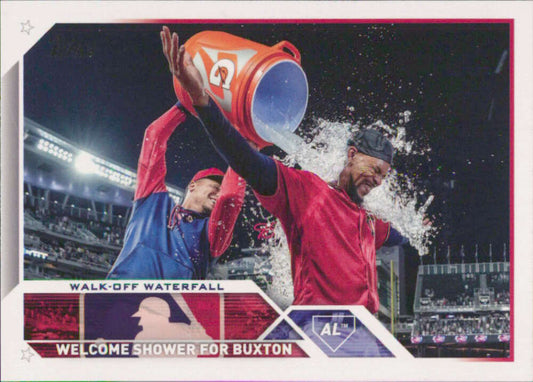 2023 Topps Baseball  #326 Byron Buxton  Minnesota Twins  Image 1