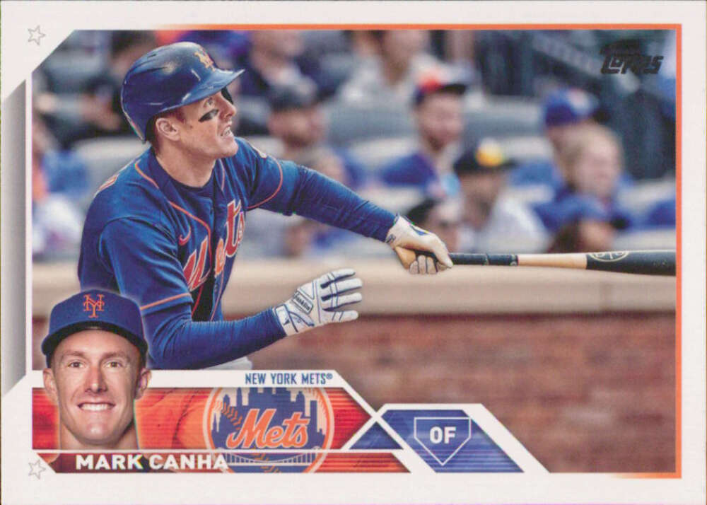 2023 Topps Baseball #329 Mark Canha New York Mets Image 1