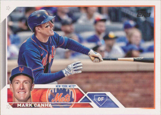 2023 Topps Baseball  #329 Mark Canha  New York Mets  Image 1