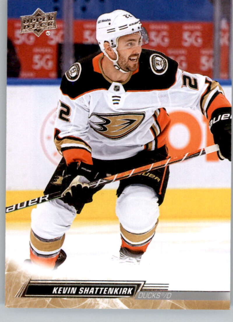 2022-23 Upper Deck Hockey #256 Kevin Shattenkirk Anaheim Ducks Image 1