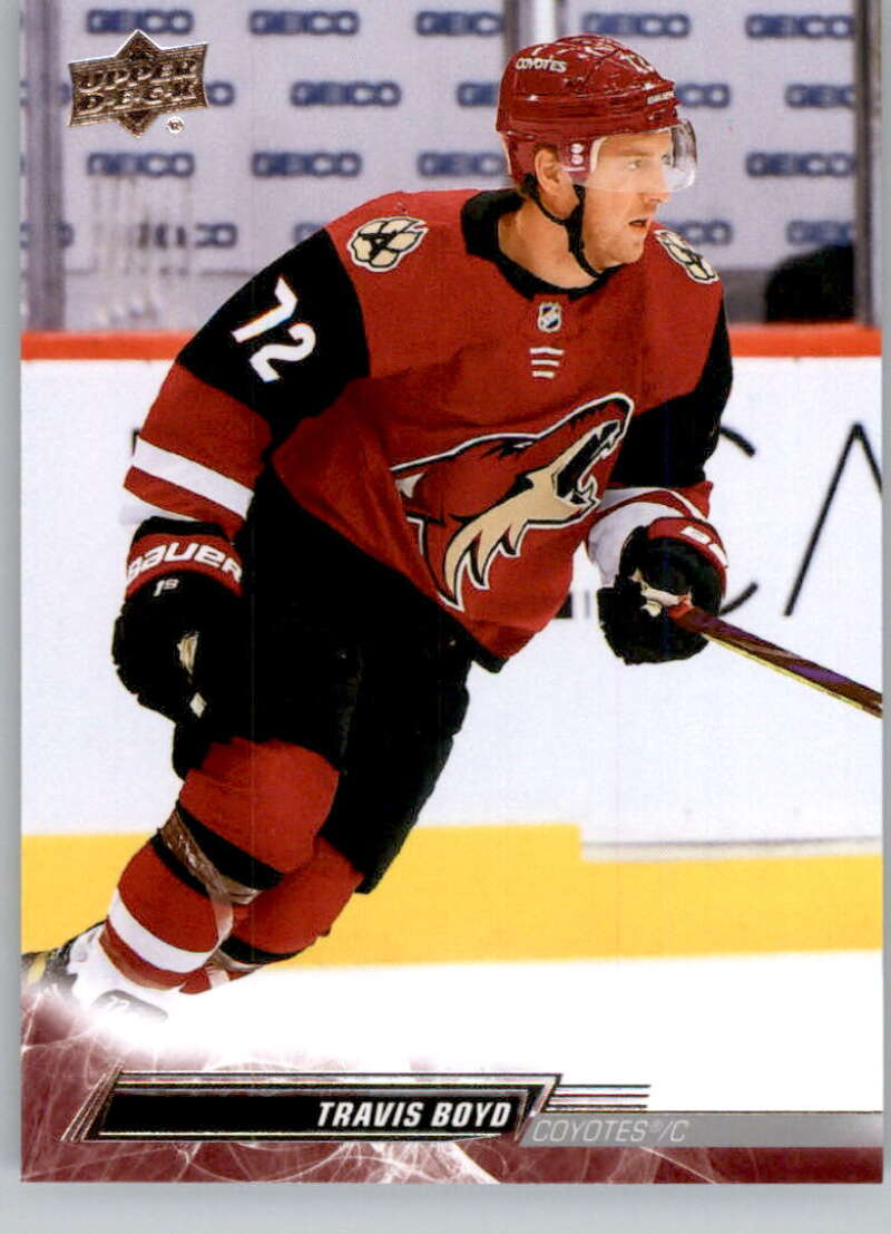 2022-23 Upper Deck Hockey #260 Travis Boyd Arizona Coyotes Image 1