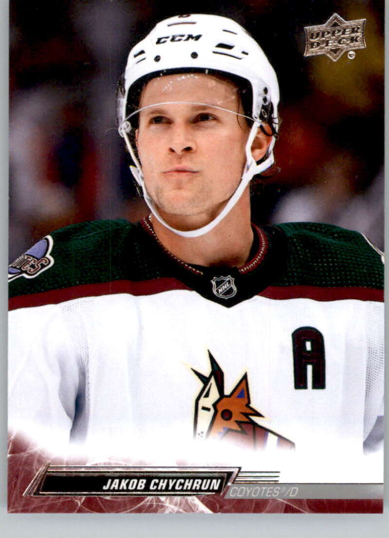 2022-23 Upper Deck Hockey #262 Jakob Chychrun Arizona Coyotes Image 1