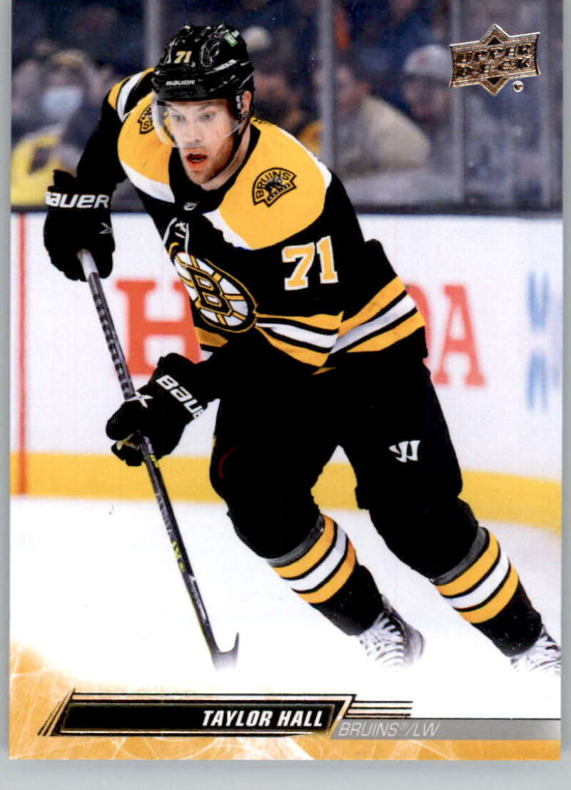 2022-23 Upper Deck Hockey #265 Taylor Hall Boston Bruins Image 1