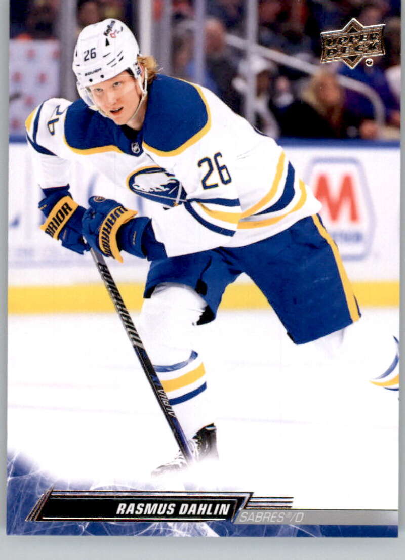 2022-23 Upper Deck Hockey #275 Rasmus Dahlin Buffalo Sabres Image 1