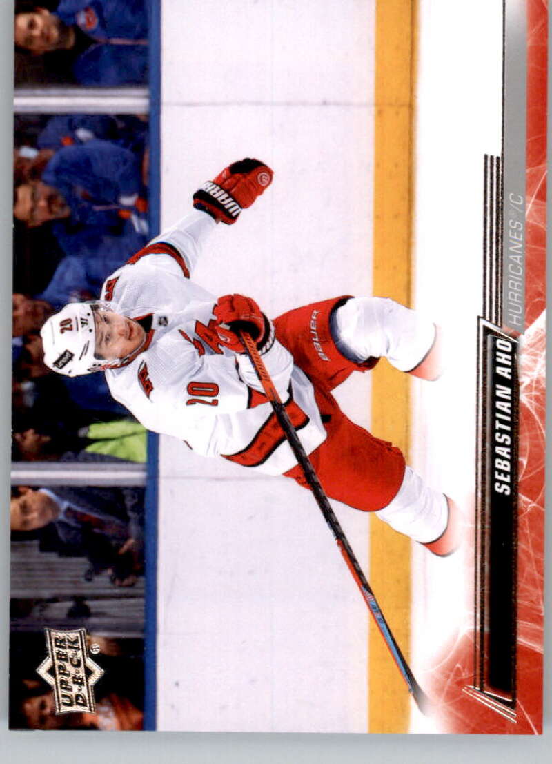 2022-23 Upper Deck Hockey #285 Sebastian Aho Carolina Hurricanes Image 1
