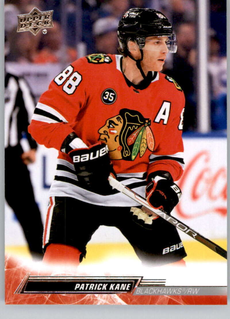 2022-23 Upper Deck Hockey #290 Patrick Kane Chicago Blackhawks Image 1