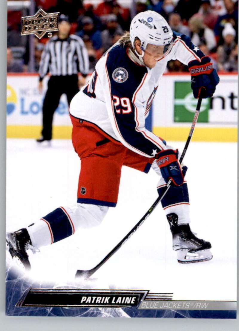 2022-23 Upper Deck Hockey #303 Patrik Laine Columbus Blue Jackets Image 1