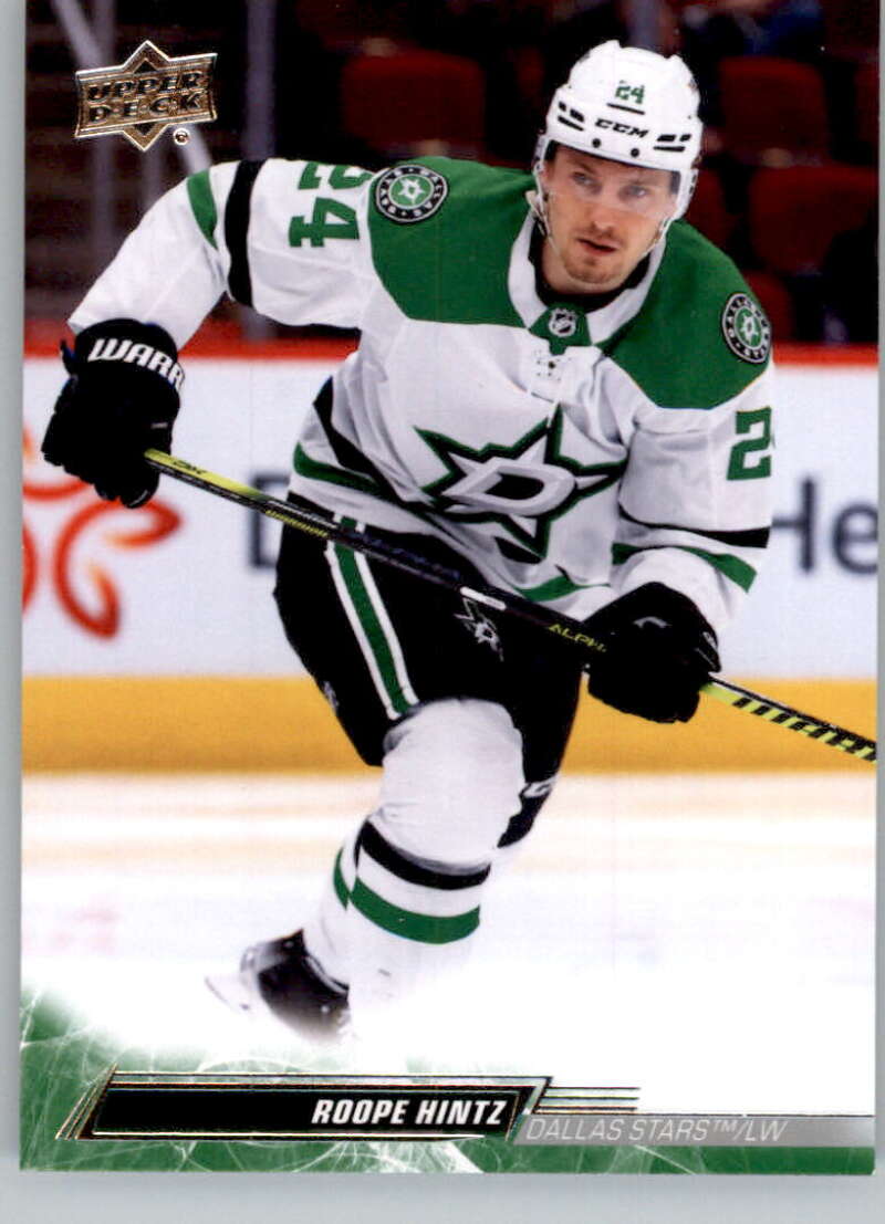 2022-23 Upper Deck Hockey #309 Roope Hintz Dallas Stars Image 1