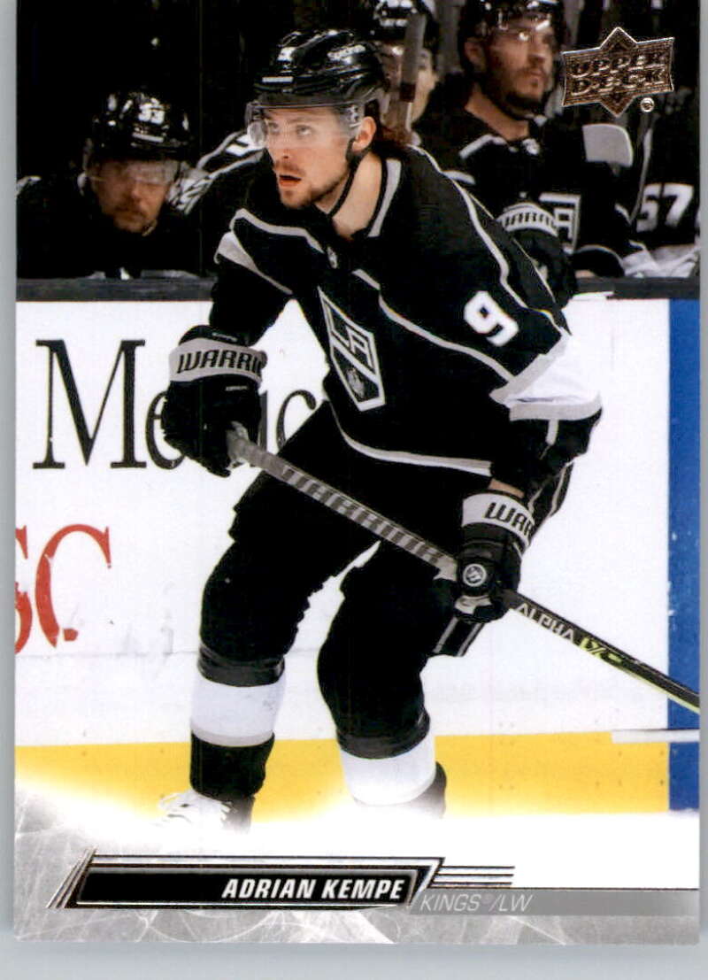 2022-23 Upper Deck Hockey #332 Adrian Kempe Los Angeles Kings Image 1