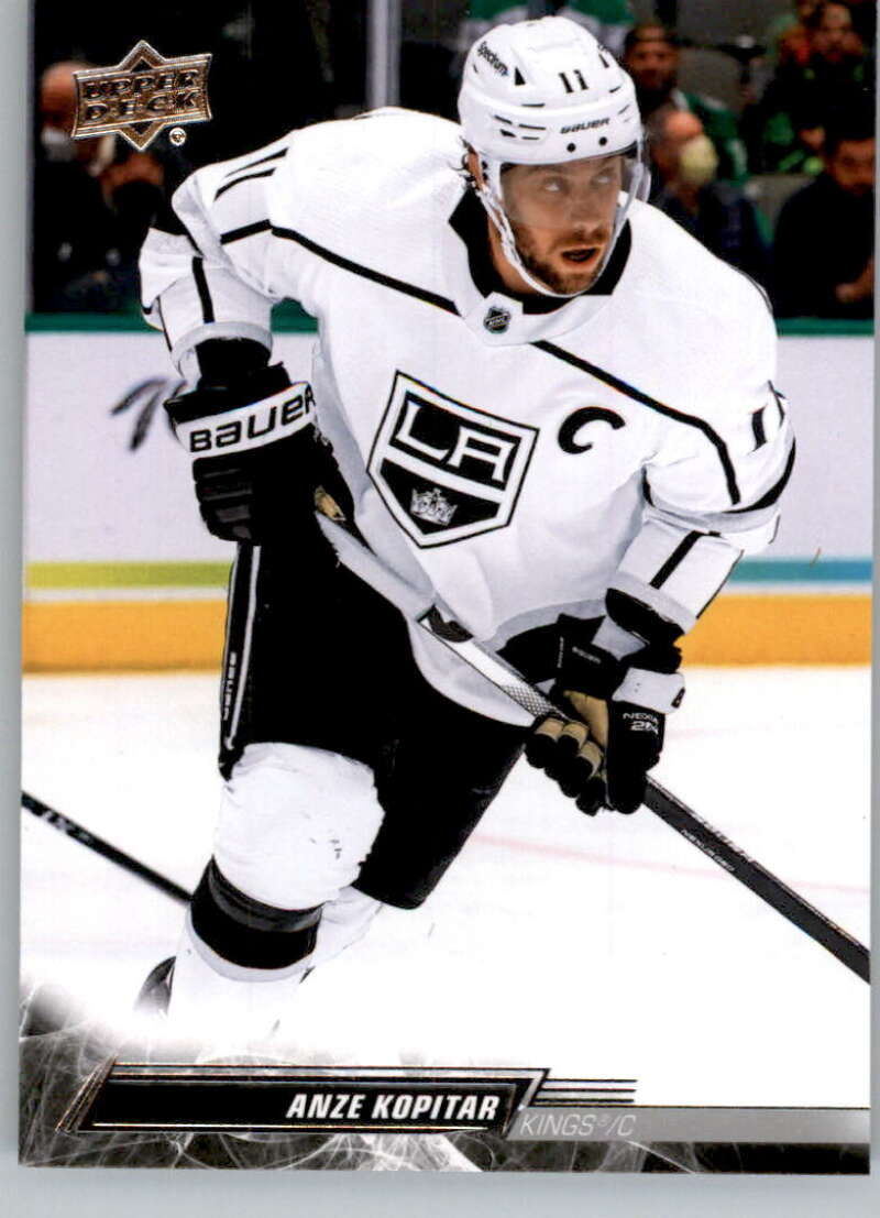 2022-23 Upper Deck Hockey #333 Anze Kopitar Los Angeles Kings Image 1