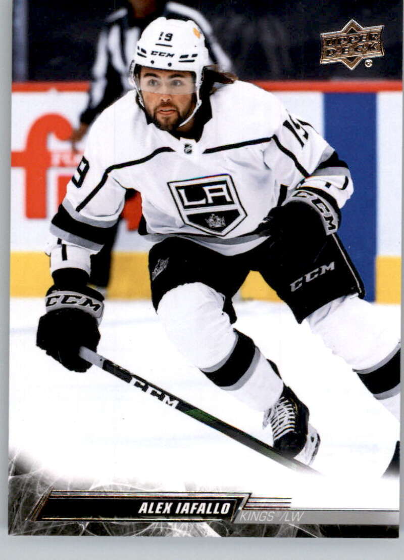 2022-23 Upper Deck Hockey #335 Alex Iafallo Los Angeles Kings Image 1