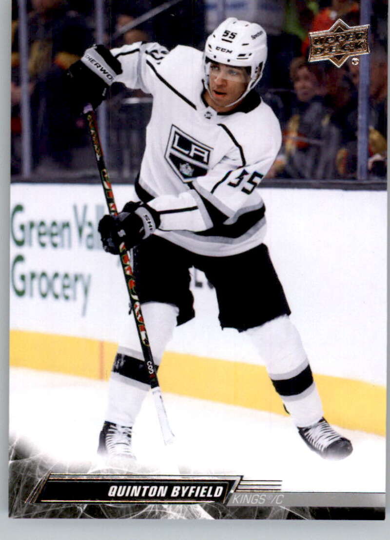 2022-23 Upper Deck Hockey #337 Quinton Byfield Los Angeles Kings Image 1