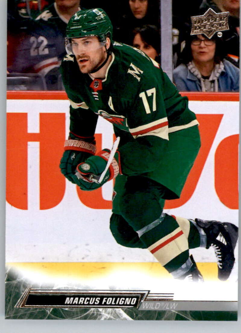 2022-23 Upper Deck Hockey #338 Marcus Foligno Minnesota Wild Image 1