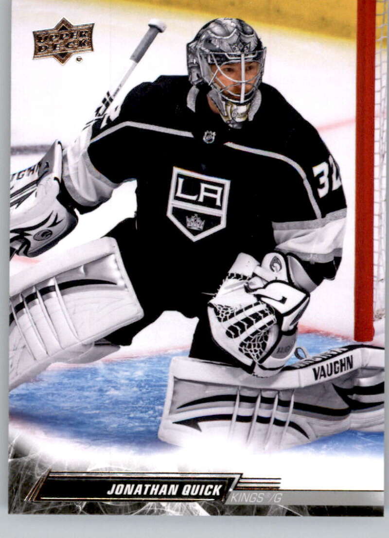 2022-23 Upper Deck Hockey #339 Jonathan Quick Los Angeles Kings Image 1