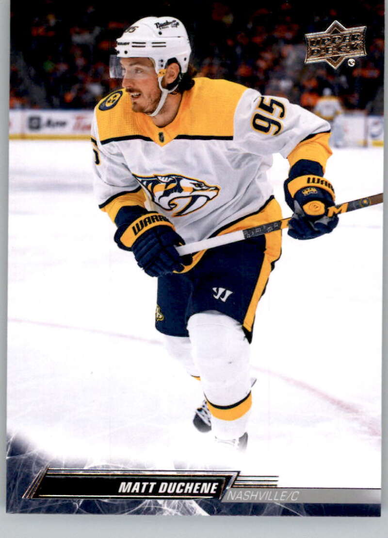 2022-23 Upper Deck Hockey #353 Matt Duchene Nashville Predators Image 1