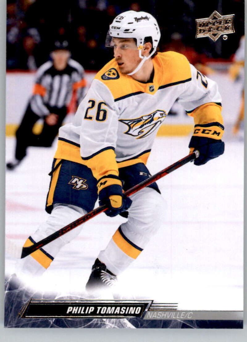 2022-23 Upper Deck Hockey #355 Philip Tomasino Nashville Predators Image 1