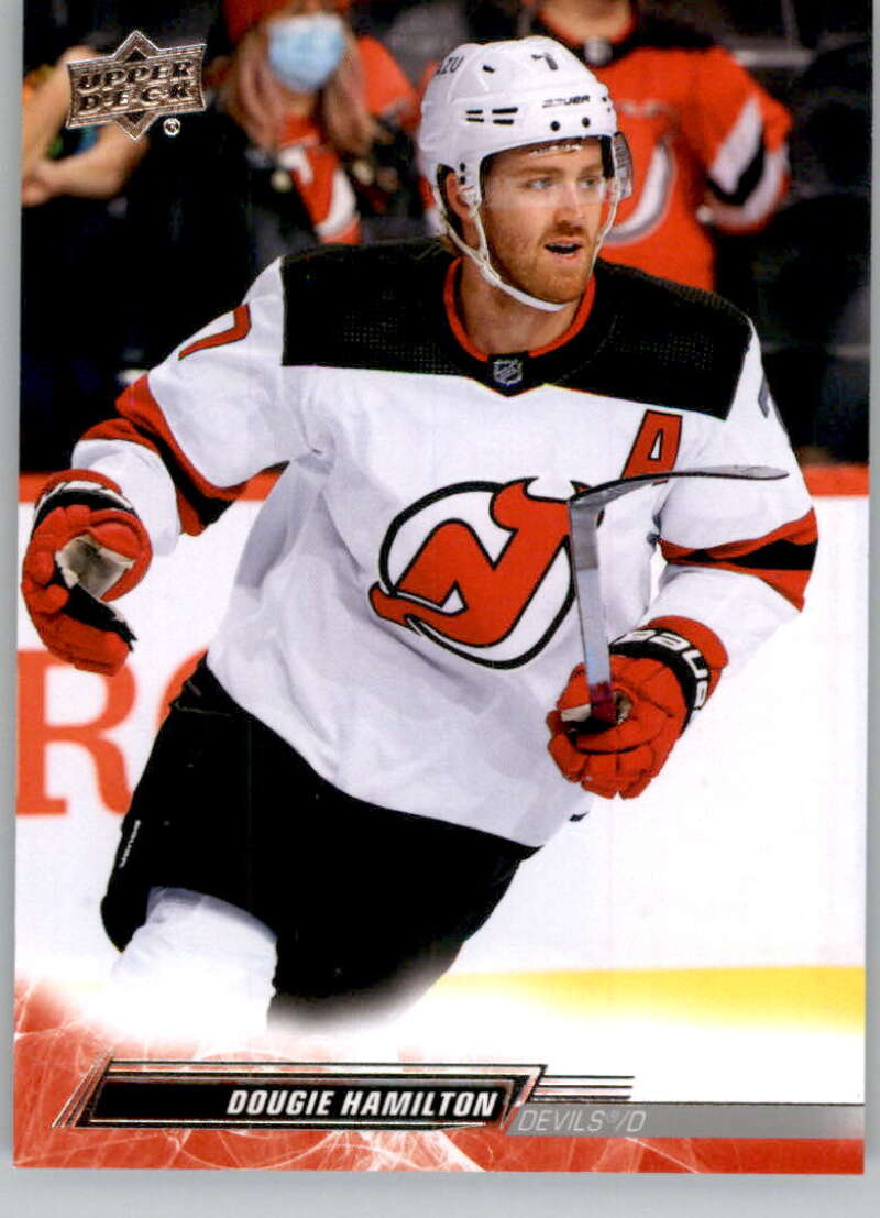 2022-23 Upper Deck Hockey #358 Dougie Hamilton New Jersey Devils Image 1