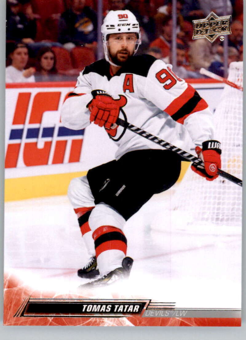2022-23 Upper Deck Hockey #363 Tomas Tatar New Jersey Devils Image 1