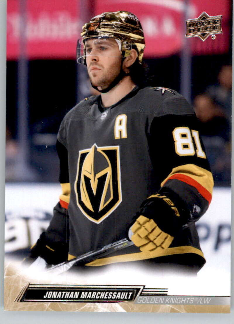 2022-23 Upper Deck Hockey #431 Jonathan Marchessault Vegas Golden Knights Image 1