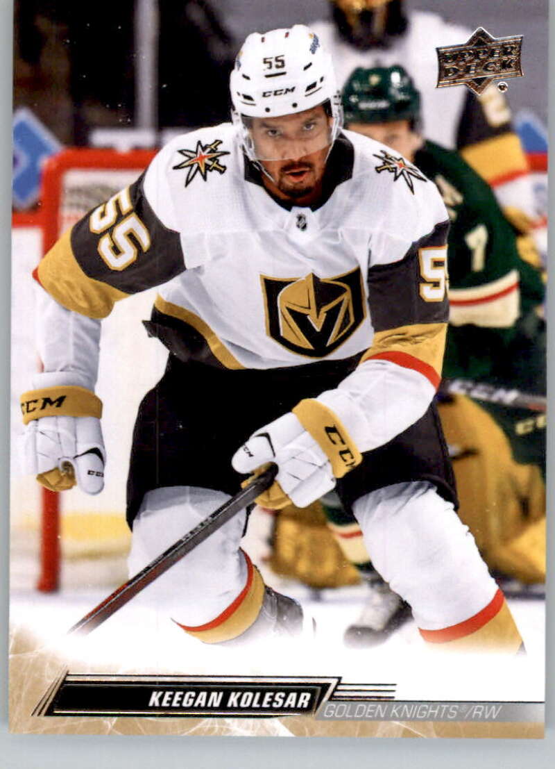 2022-23 Upper Deck Hockey #435 Keegan Kolesar Vegas Golden Knights Image 1