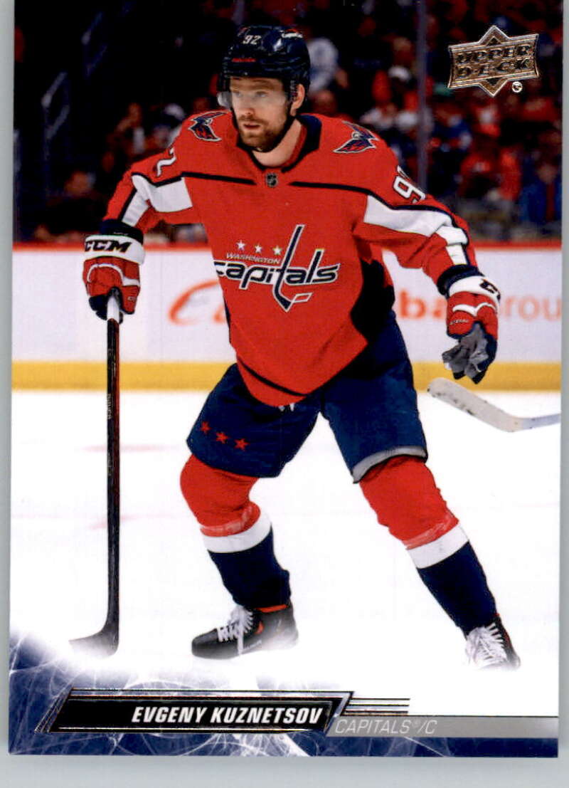 2022-23 Upper Deck Hockey #437 Evgeny Kuznetsov Washington Capitals Image 1