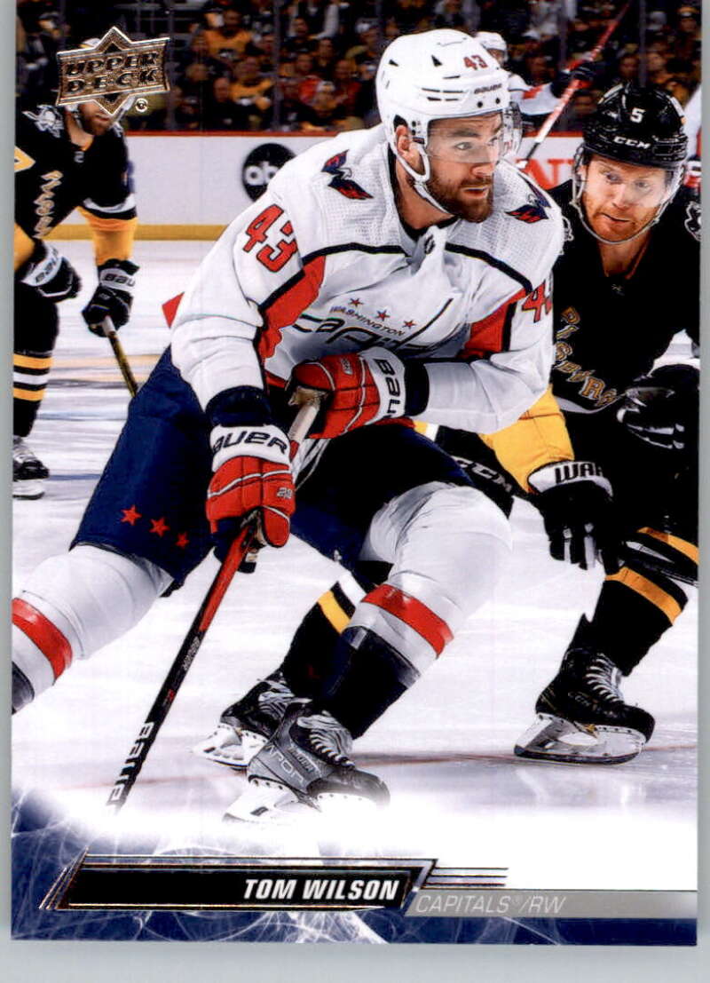 2022-23 Upper Deck Hockey #439 Tom Wilson Washington Capitals Image 1