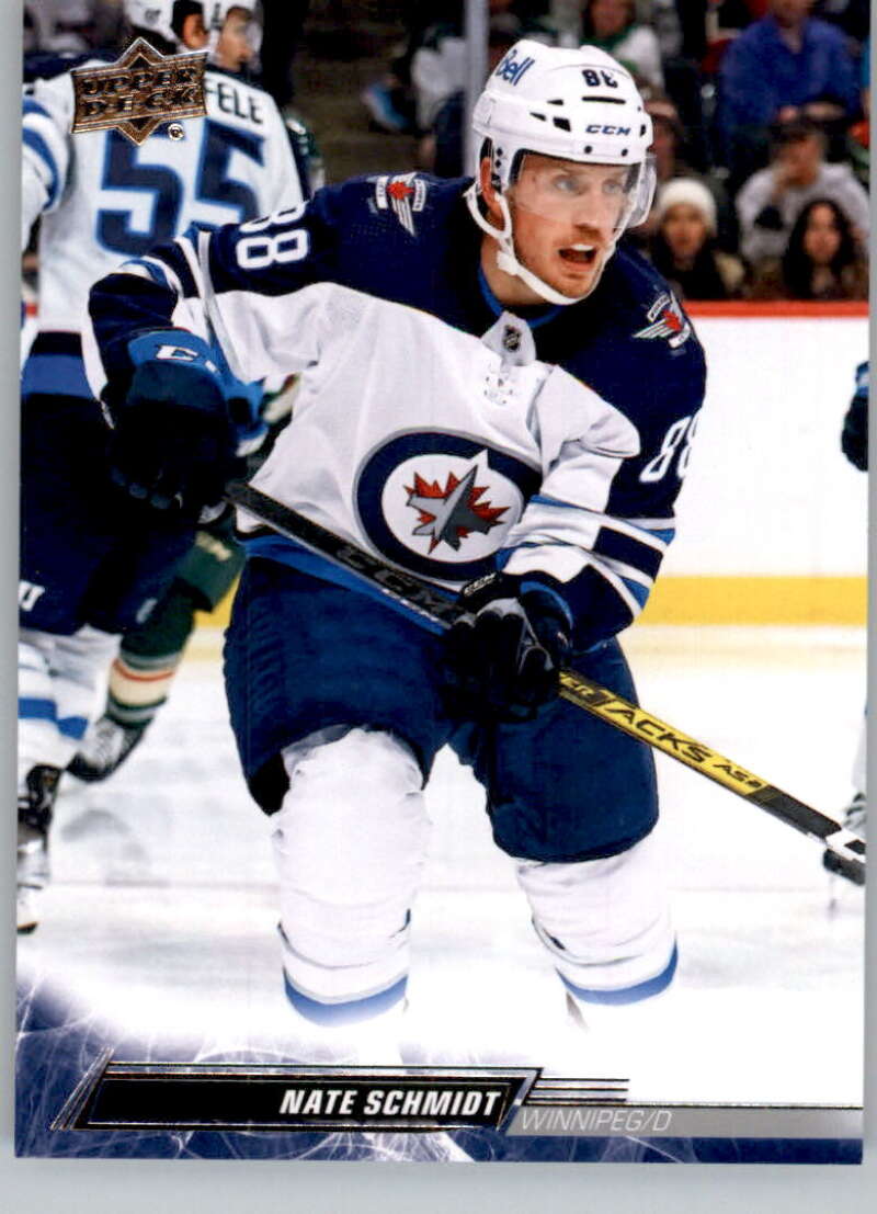 2022-23 Upper Deck Hockey #447 Nate Schmidt Winnipeg Jets Image 1