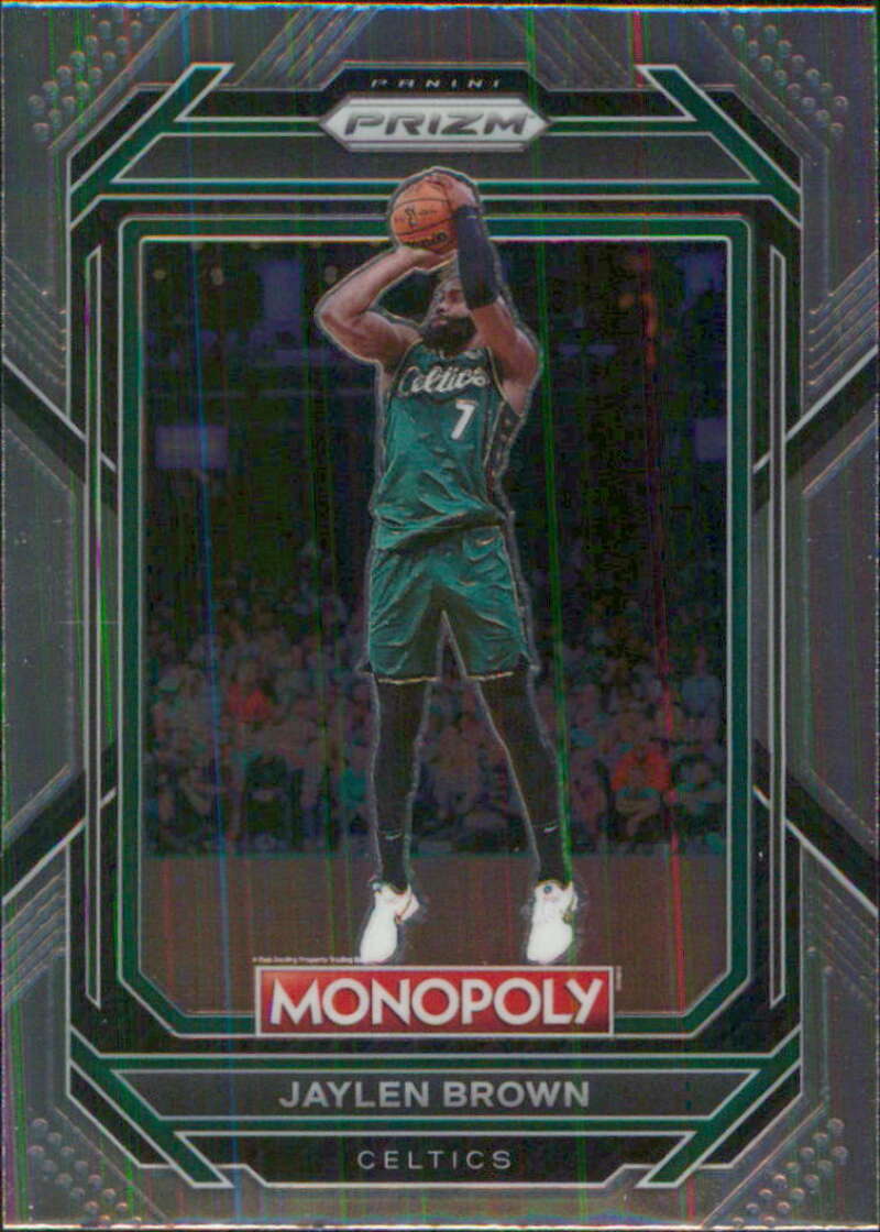 2022-23 Panini Monopoly Prizm #5 Jaylen Brown Boston Celtics V96766 Image 1