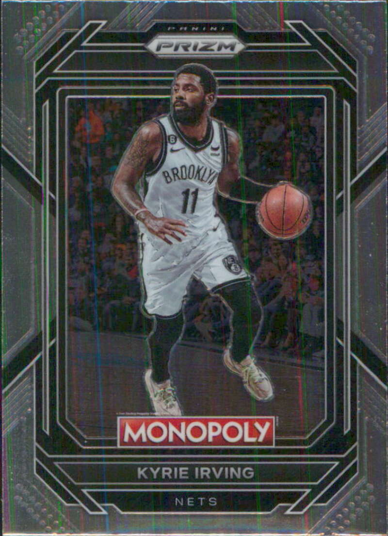 2022-23 Panini Monopoly Prizm #8 Kyrie Irving Brooklyn Nets V96775 Image 1