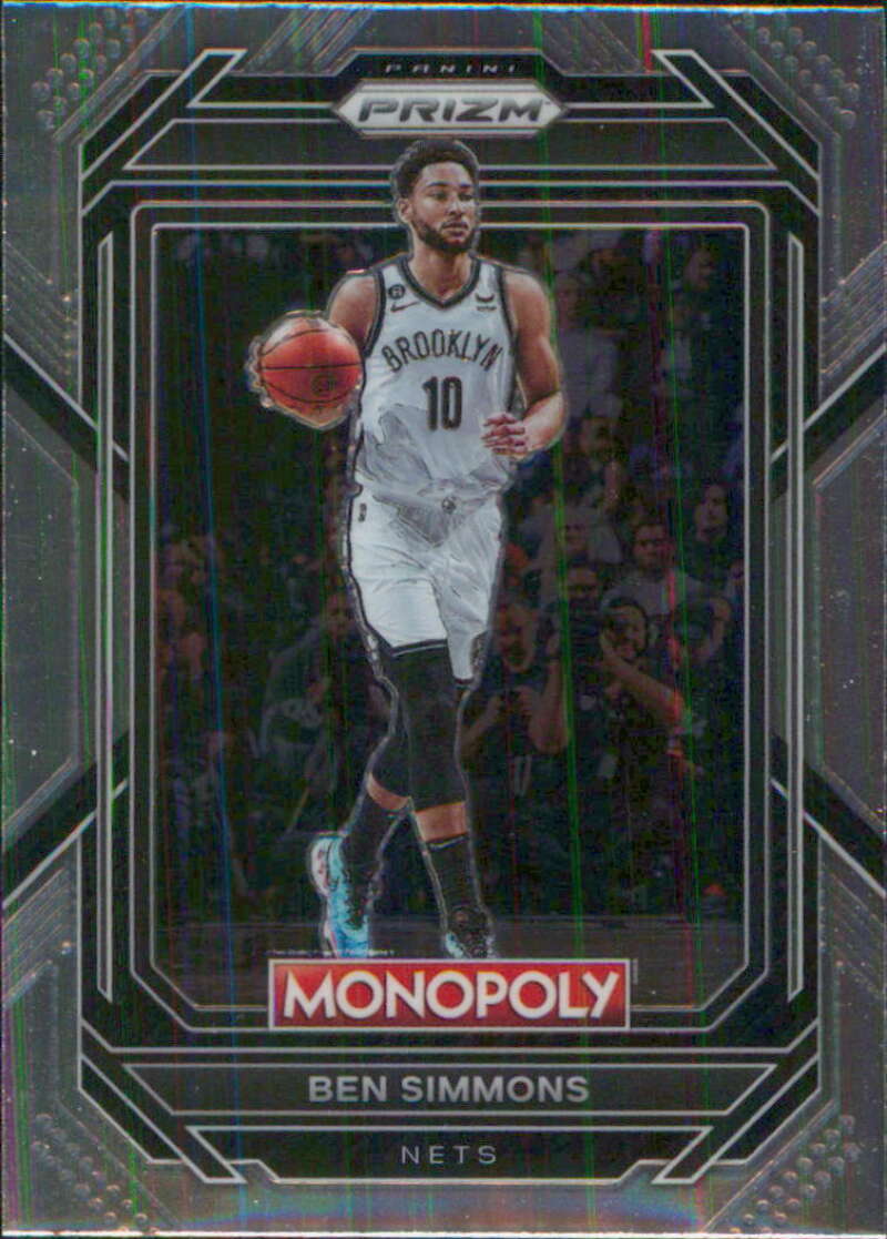 2022-23 Panini Monopoly Prizm #9 Ben Simmons Brooklyn Nets V96780 Image 1