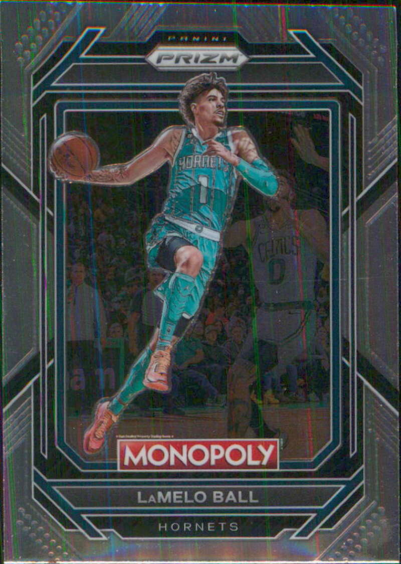 2022-23 Panini Monopoly Prizm #10 Lamelo Ball Charlotte Hornets V96782 Image 1